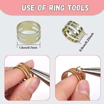 YAKA 900Pcs Open Jump Rings for Jewelry Making Accessories