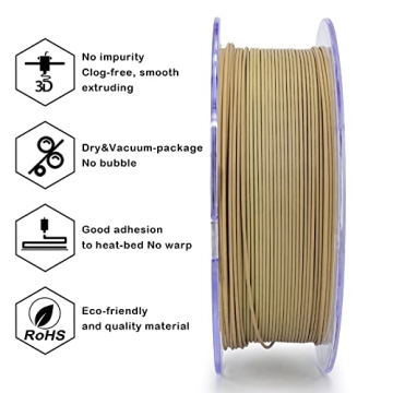 ZIRO Matte PLA 3D Printer Filament - Multicolor 1KG
