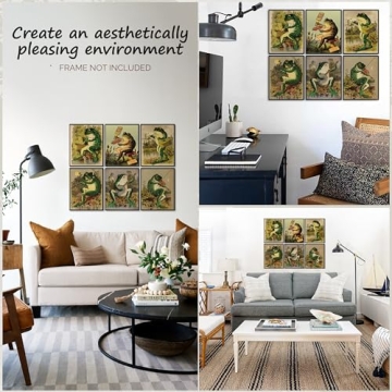 Charming Vintage Frog Art Prints for Whimsical Decor