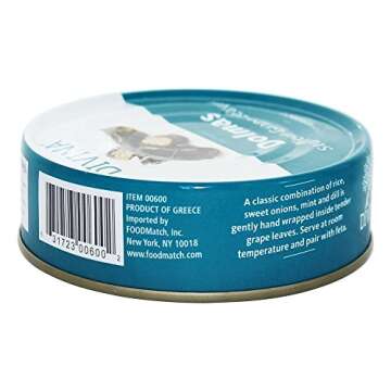 Divina Dolmas Stuffed Grape Leaves for Mediterranean Lovers