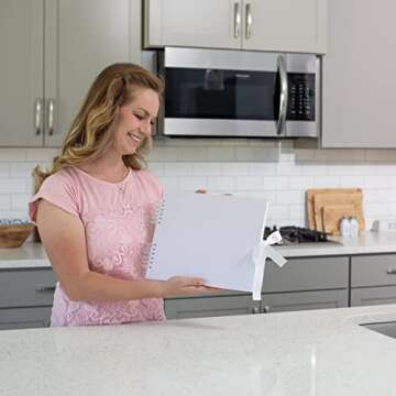 Never Ever Land Scrapbook Album – 12x10 Purple Scrap Book. Scrapbooking Supplies, Memory Book, Wed...