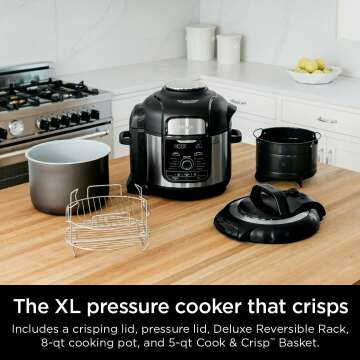 Ninja FD401 Foodi 12-in-1 Pressure Cooker & Air Fryer