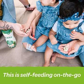 Happy Baby Superfood Puffs - Organic Snack for Toddlers