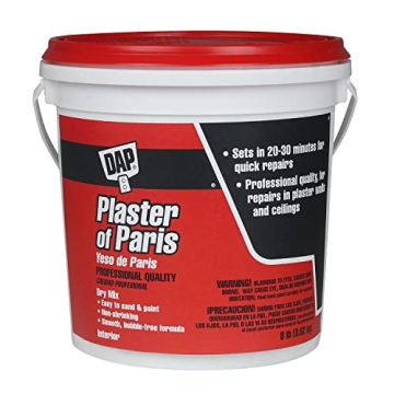 DAP 10310 Plaster of Paris, 8-Pound Tub for Creative Projects