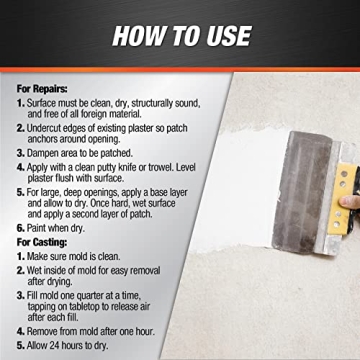 DAP 10310 Plaster of Paris, 8-Pound Tub for Creative Projects