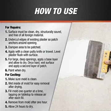 DAP 10310 Plaster of Paris, 8-Pound Tub for Creative Projects