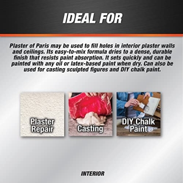 DAP 10310 Plaster of Paris, 8-Pound Tub for Creative Projects