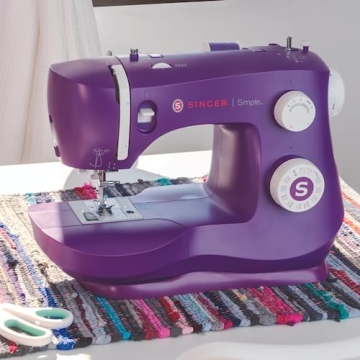 SINGER Simple 3337 Purple Sewing Machine with 108 Stitches
