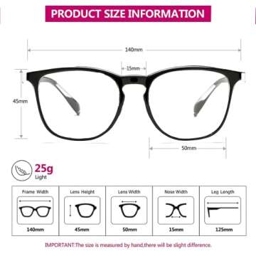 SQIMZAR 3 PCS Safety Glasses Goggles For Women Nurses Protective Eyewear,Anti Fog Safety Goggles