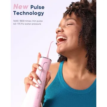 MySmile LP211 Cordless Water Flosser with 5 Modes