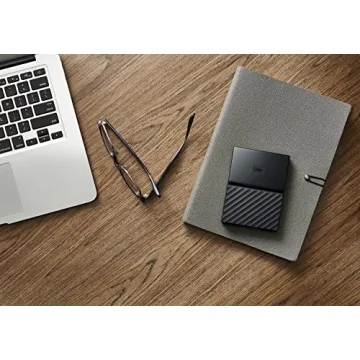 WD 4TB My Passport Mac External Hard Drive USB-C USB-A