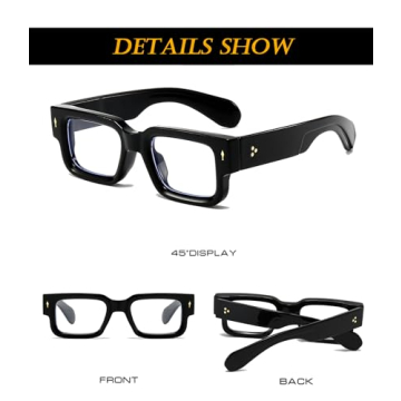 EYLRIM Blue Light Blocking Glasses Stylish Protective Eyewear