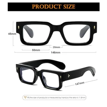 EYLRIM Blue Light Blocking Glasses Stylish Protective Eyewear