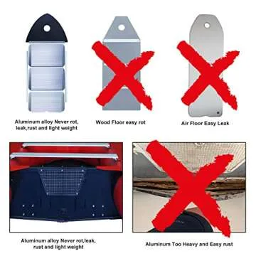 Seangles Inflatable Dinghy Boat with Aluminum Floor and Aluminum Transom - Inflatable Boat for Adults Heavy Duty - USCG Approved