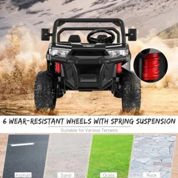 Hikole Electric Dump Truck for Kids Age 3-8