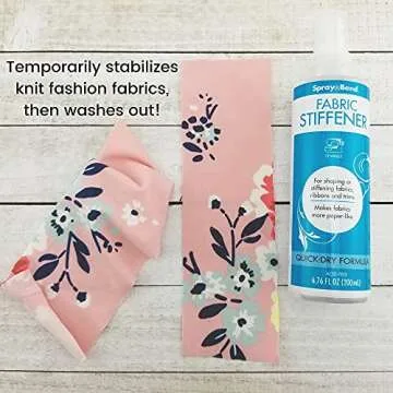 SpraynBond Fabric Stiffener for Perfect Crafting Results