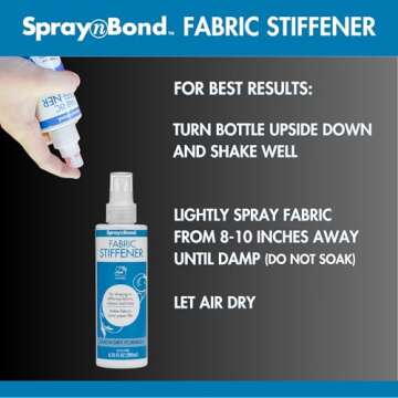 SpraynBond Fabric Stiffener for Perfect Crafting Results