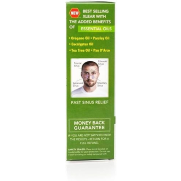 Xlear Rescue Nasal Spray with Natural Ingredients for Relief