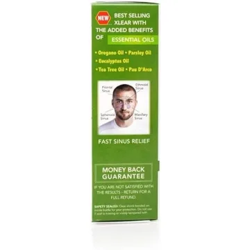 Xlear Rescue Nasal Spray with Natural Ingredients for Relief