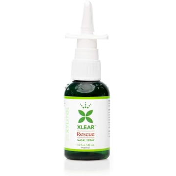 Xlear Rescue Nasal Spray with Natural Ingredients for Relief