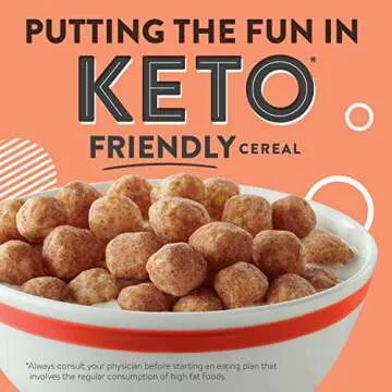 Wonderworks Keto Friendly Breakfast Cereal, 1g Sugar