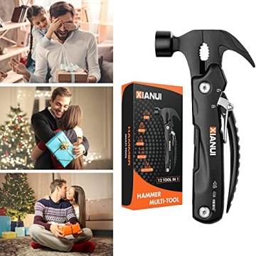 Gifts for Men - 12in1 Multitool Hammer - Stocking Stuffers