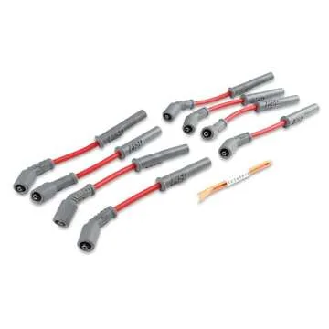 MSD 32819 Super Conductor Spark Plug Wire Set, Red