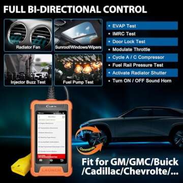 2025 LAUNCH Creader Elite fit for GM Bi-Directional Scanner, All Resets Full System Diagnostic Scan ...