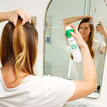 Not Your Mothers Clean Freak Tapioca Dry Shampoo (2-Pack) - 7 oz - Refreshing Dry Shampoo - Instantly Absorbs Oil and Odor for Refreshed Hair