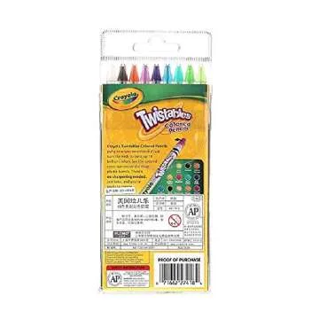 Crayola Twistable Colored Pencils 18 Count Fun Art Supplies