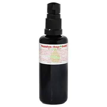 Living Libations - Organic Happy Gum Drops Oil Swishing Serum | Natural, Wildcrafted, Vegan Clean Be...