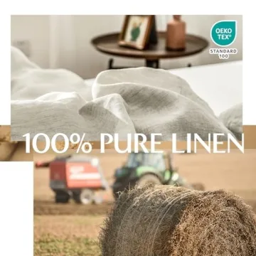 Luxurious Simple&Opulence Linen Duvet Cover Set - Stylish Comfort