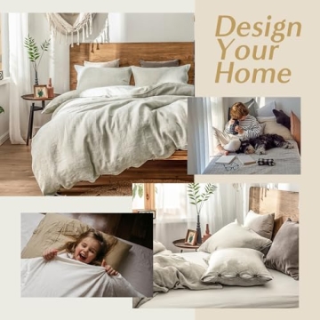 Luxurious Simple&Opulence Linen Duvet Cover Set - Stylish Comfort