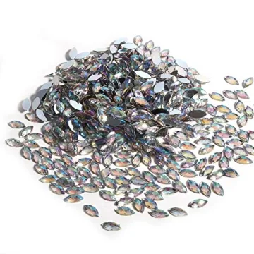 500pcs AB Acrylic Crystal Rhinestones for Decor DIY