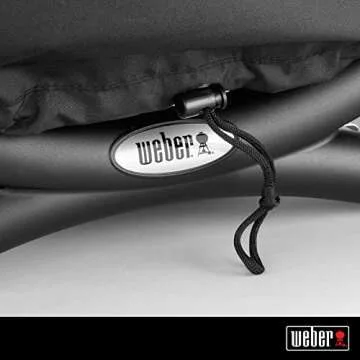 Weber Q 1000 Series Bonnet Grill Cover, Heavy Duty and Waterproof