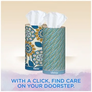 Kleenex Perfect Fit Facial Tissues 3 Count Elegant Design