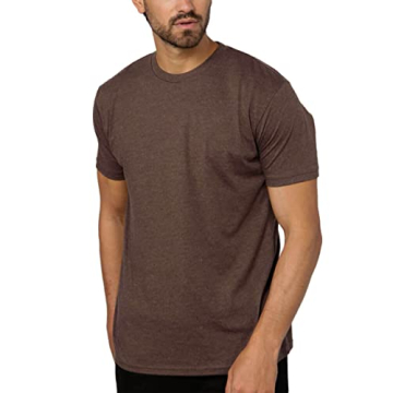 INTO THE AM Men's Fitted Crew Neck T-Shirt - Stylish Comfort
