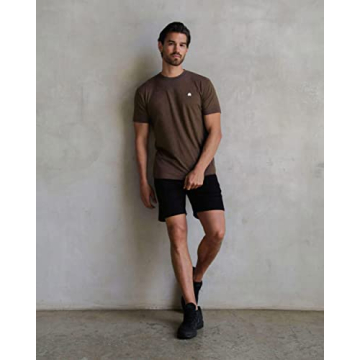 INTO THE AM Men's Fitted Crew Neck T-Shirt - Stylish Comfort