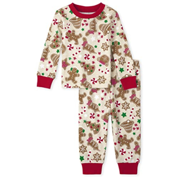 Family Matching Christmas Pajama Sets for Kids & Adults - Vanilla Gingerbread