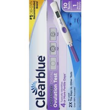 Clearblue Advanced Digital Ovulation Test, 10 Ovulation Tests
