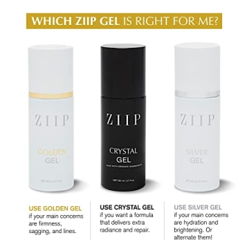 ZIIP 24-Carat Golden Conductive Gel with Peptides