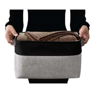 DECOMOMO Storage Bins - Sturdy Baskets for Any Room