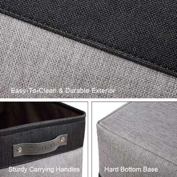 DECOMOMO Storage Bins - Sturdy Baskets for Any Room