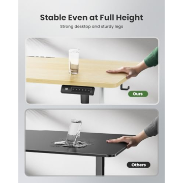 Marsail Electric Standing Desk for Home Office Adjustable