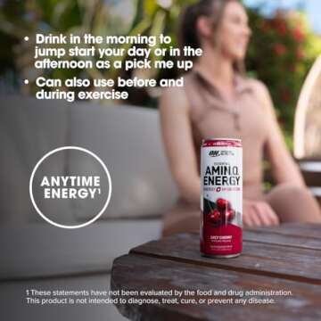 Optimum Nutrition Amino Energy Sparkling Hydration Drink