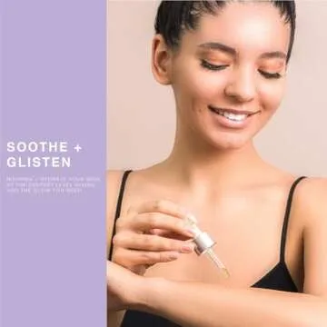 BEAUTE DE PROVENCE Lavender Multi-Use Oil for Face, Body and Hair - Organic Blend of Apricot, Vitamin E, Fractionated Coconut and Sweet Almond Oil Moisturizer for Dry Skin, Scalp and Nails - 4 Fl Oz