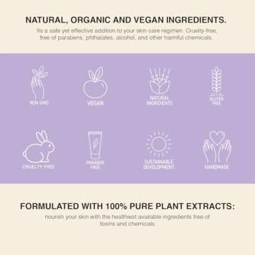 BEAUTE DE PROVENCE Lavender Multi-Use Oil for Face, Body and Hair - Organic Blend of Apricot, Vitamin E, Fractionated Coconut and Sweet Almond Oil Moisturizer for Dry Skin, Scalp and Nails - 4 Fl Oz