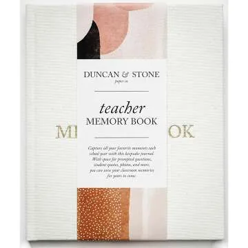 Teacher Notebook Journal for 20 Years of Memories