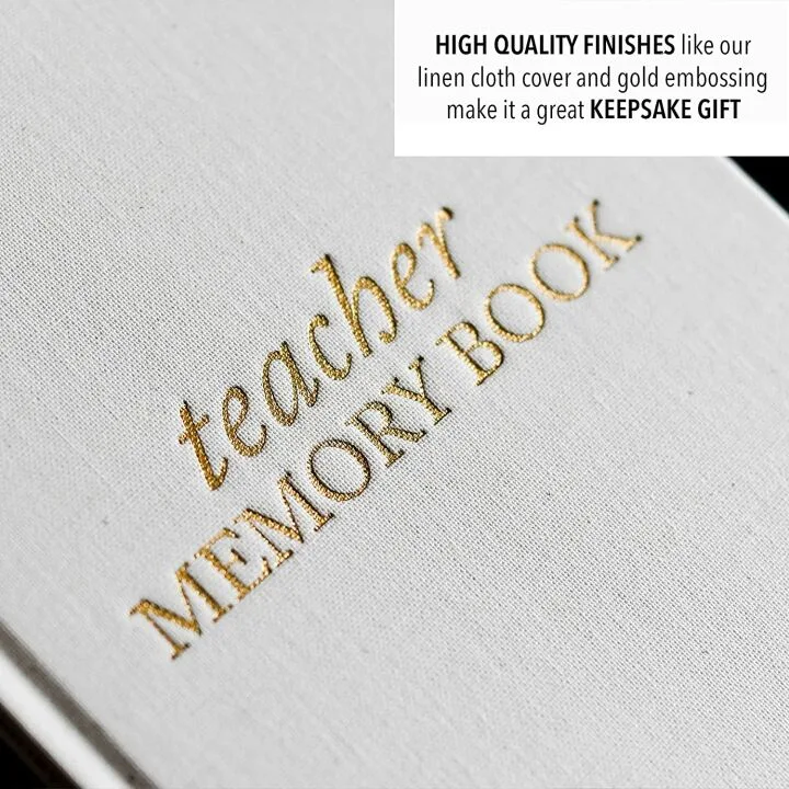 Teacher Notebook Journal for 20 Years of Memories
