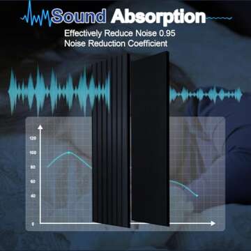 NeatiEase Wood Slat Wall Panels, Stylish & Soundproof